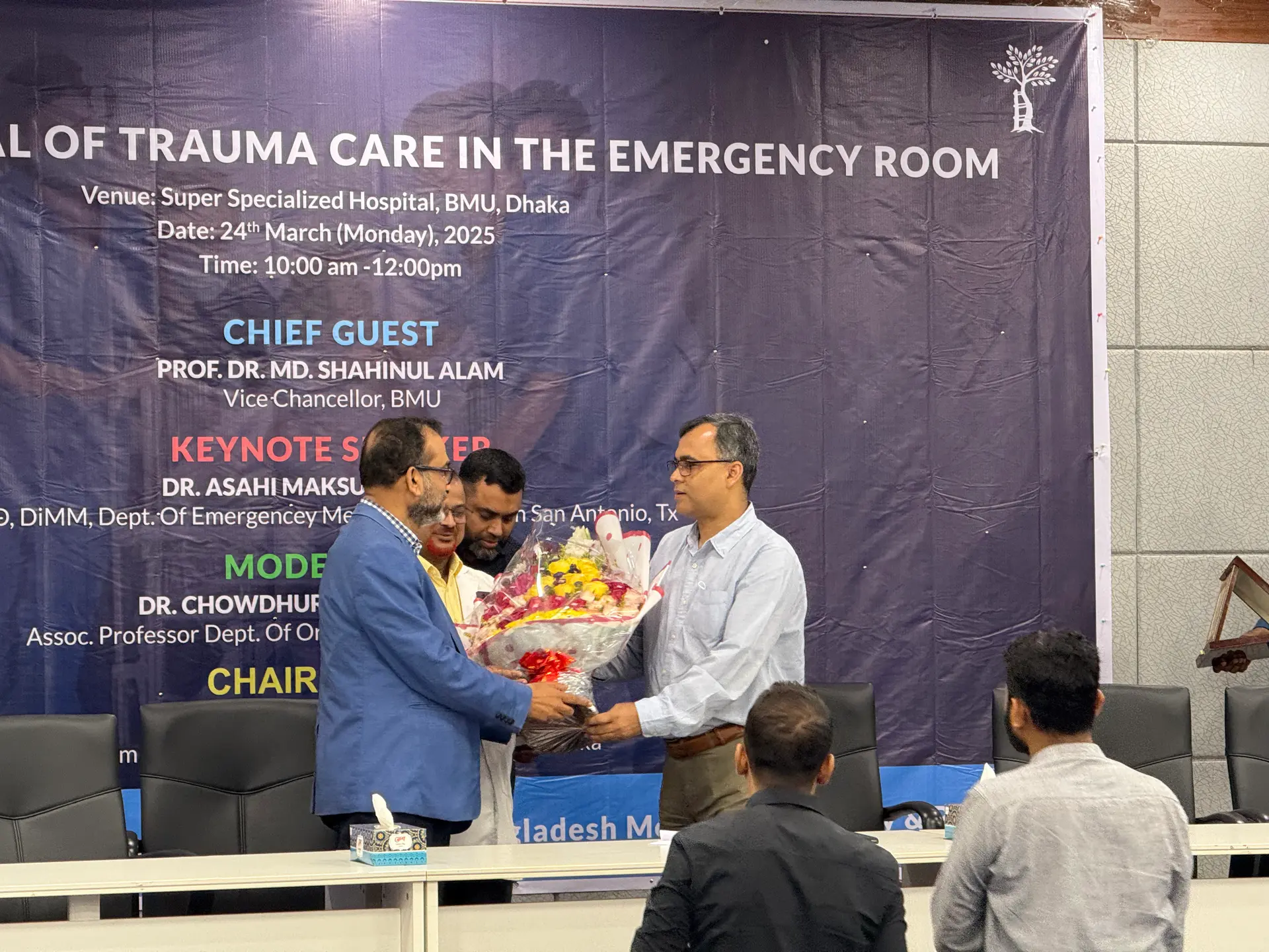 CME on Essentials of Trauma Care in the Emergency Room in jointly organized by Orthopedics Dept. of BMU and PHA