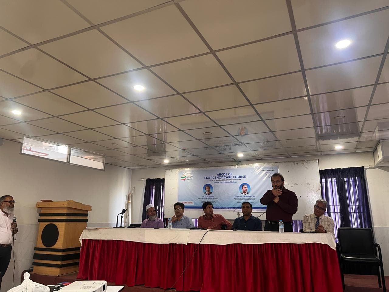 “ABCDE of Emergency Care Course” at TMSS Medical College