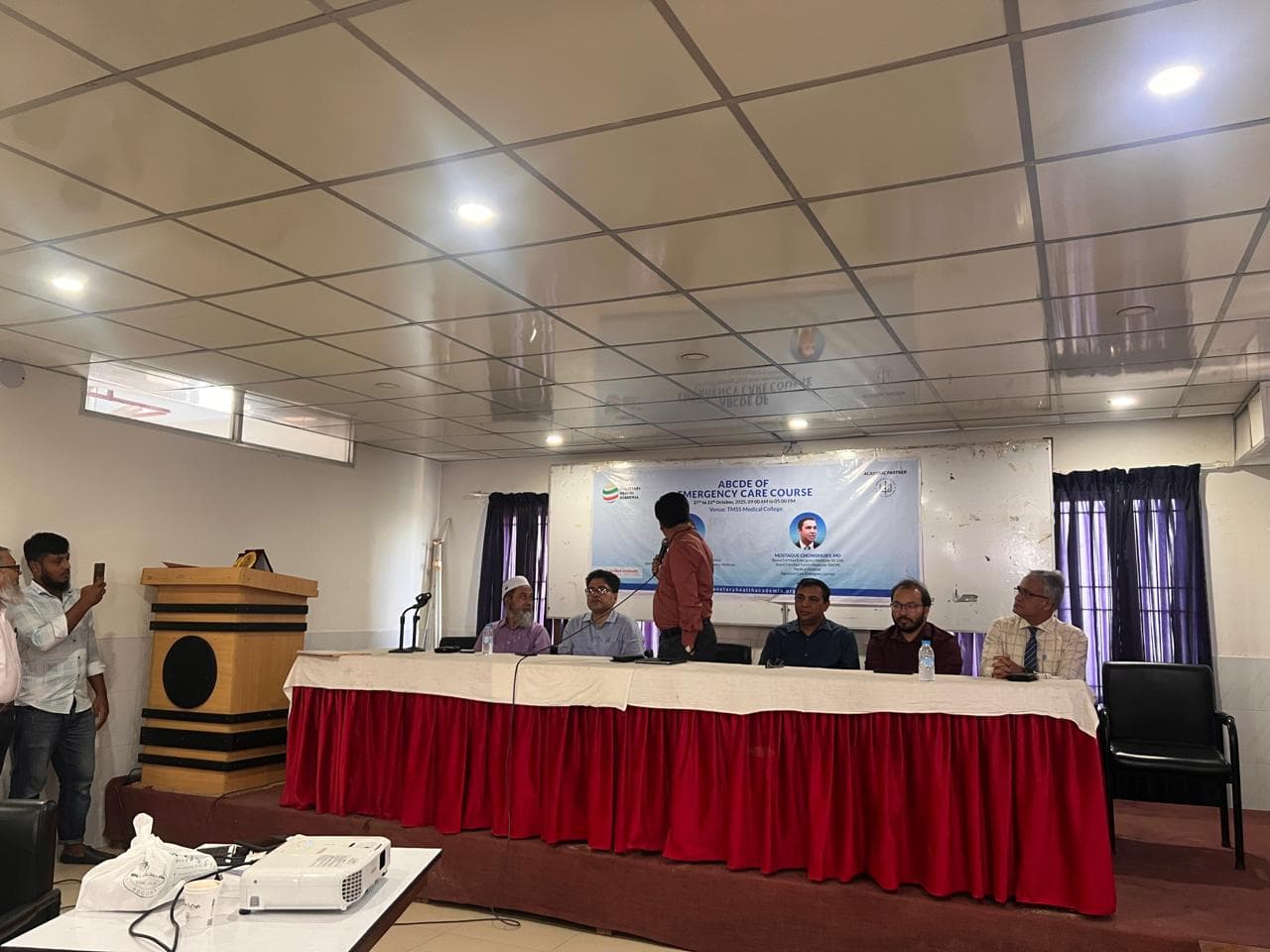 “ABCDE of Emergency Care Course” at TMSS Medical College