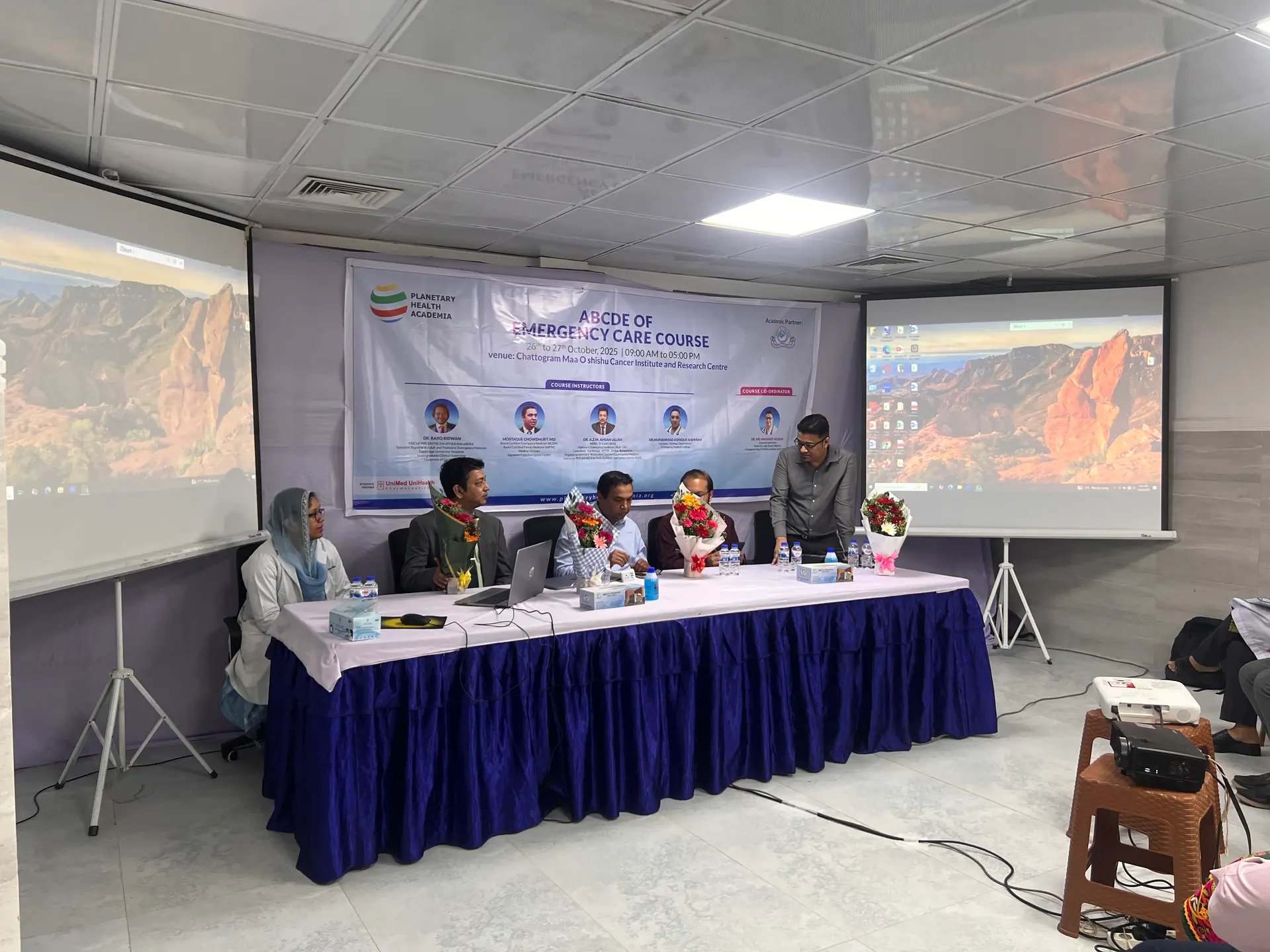 “ABCDE of Emergency Care Course” at Chattogram Maa-O-Shishu Medical College Hospital