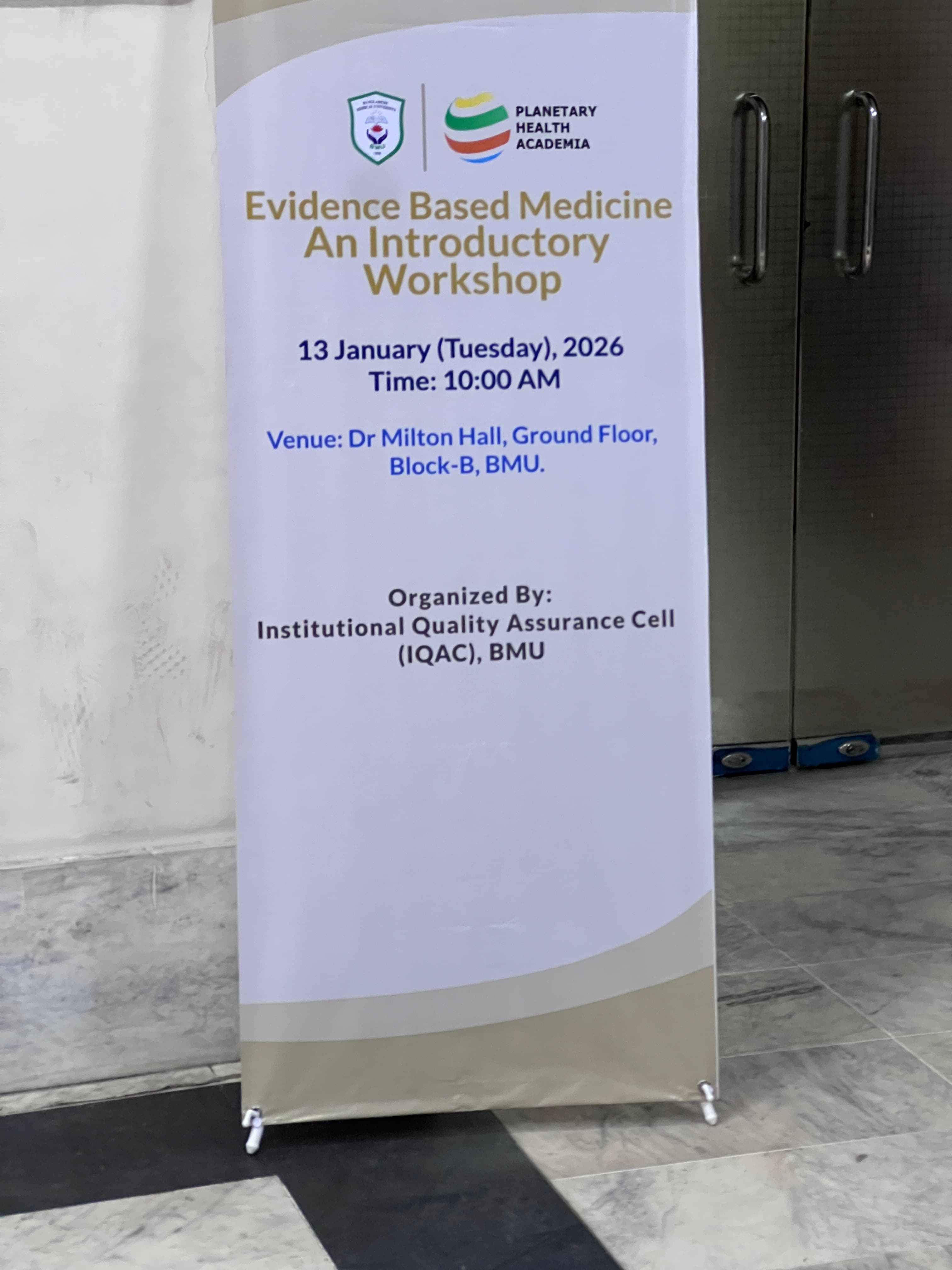 Evidence-Based Medicine: An Introductory Workshop